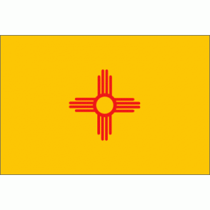 5'x8' New Mexico State Flag Nylon